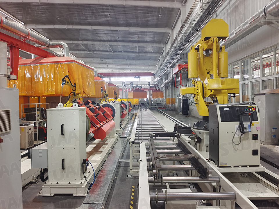 Forklift Middle Gantry Welding Line