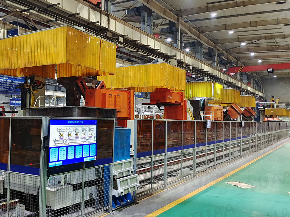 Tower Supporter Intelligent Welding Line