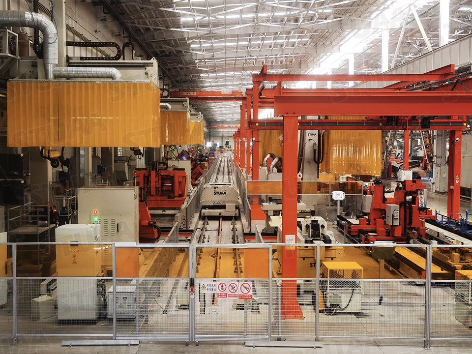 Intelligent Welding Production Line for Crawler Beam of Super-large Crawler Crane