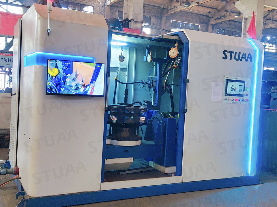 Sprocket Surfacing Robot Welding System