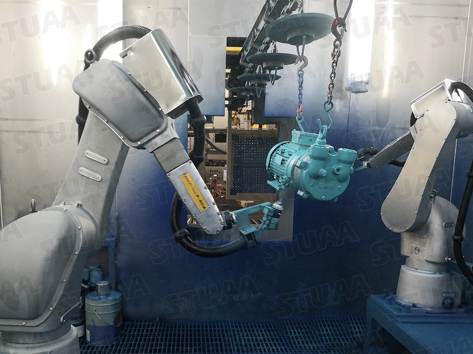 Vacuum Pump Robot Intelligent Coating Production Line