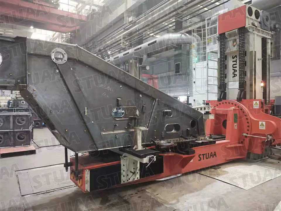 Large tonnage lifting and positioner