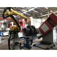 Robotic Welding System for Excavator Bucket Lug Plate