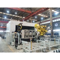 Forklift inner door frame welding production line