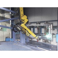 Robot Welding System for Train Doors (Aluminum)